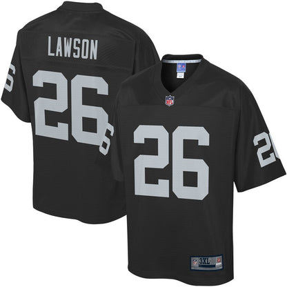 Las Vegas Raiders Nevin Lawson Big Tall NFL jersey front view