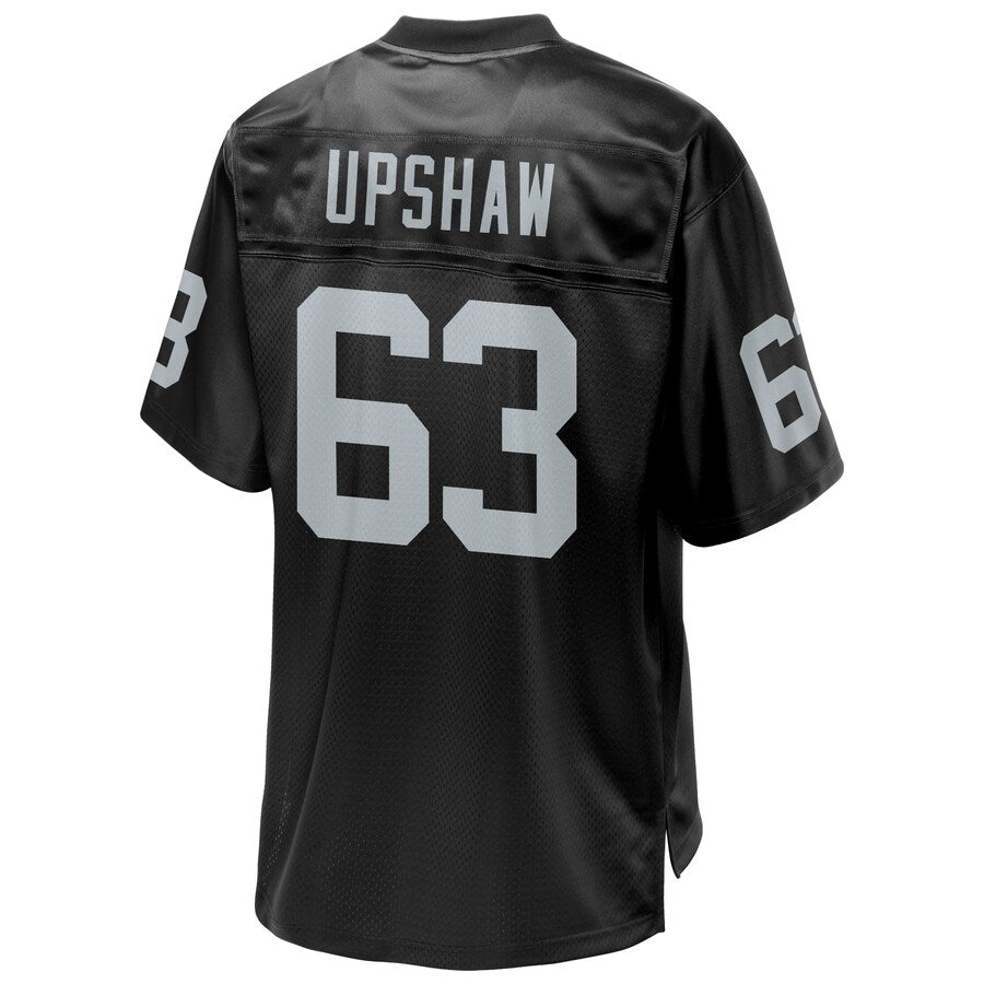 Las Vegas Raiders Gene Upshaw NFL jersey front view