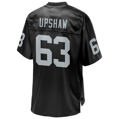 Las Vegas Raiders Gene Upshaw NFL jersey front view