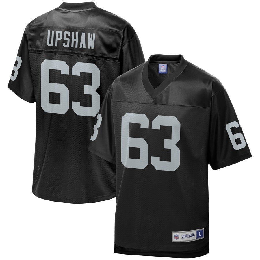 Las Vegas Raiders Gene Upshaw NFL jersey front view