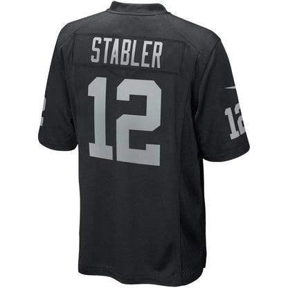 Las Vegas Raiders Ken Stabler NFL jersey front view