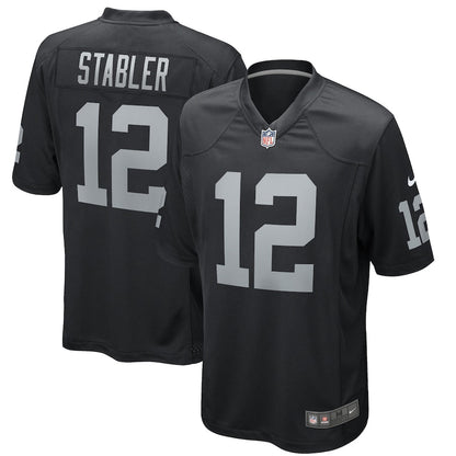 Las Vegas Raiders Ken Stabler NFL jersey front view