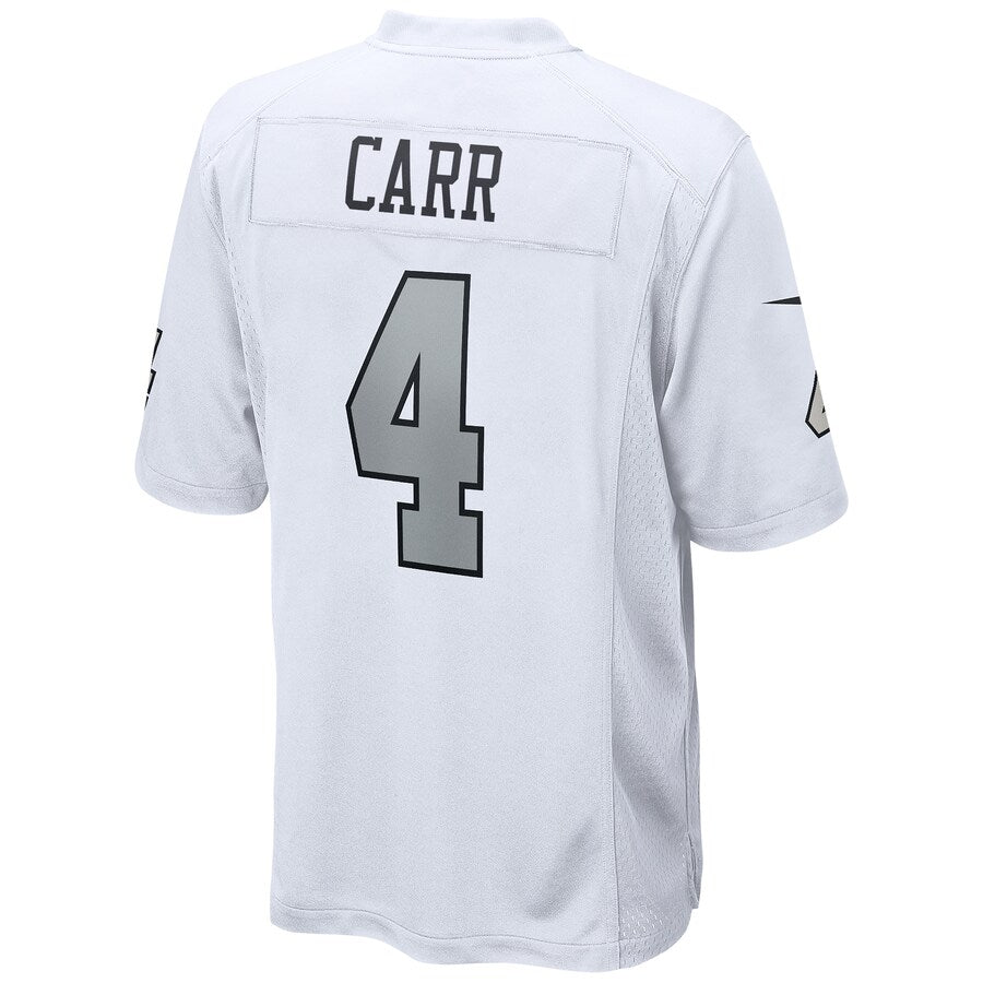 Las Vegas Raiders Derek Carr NFL jersey front view