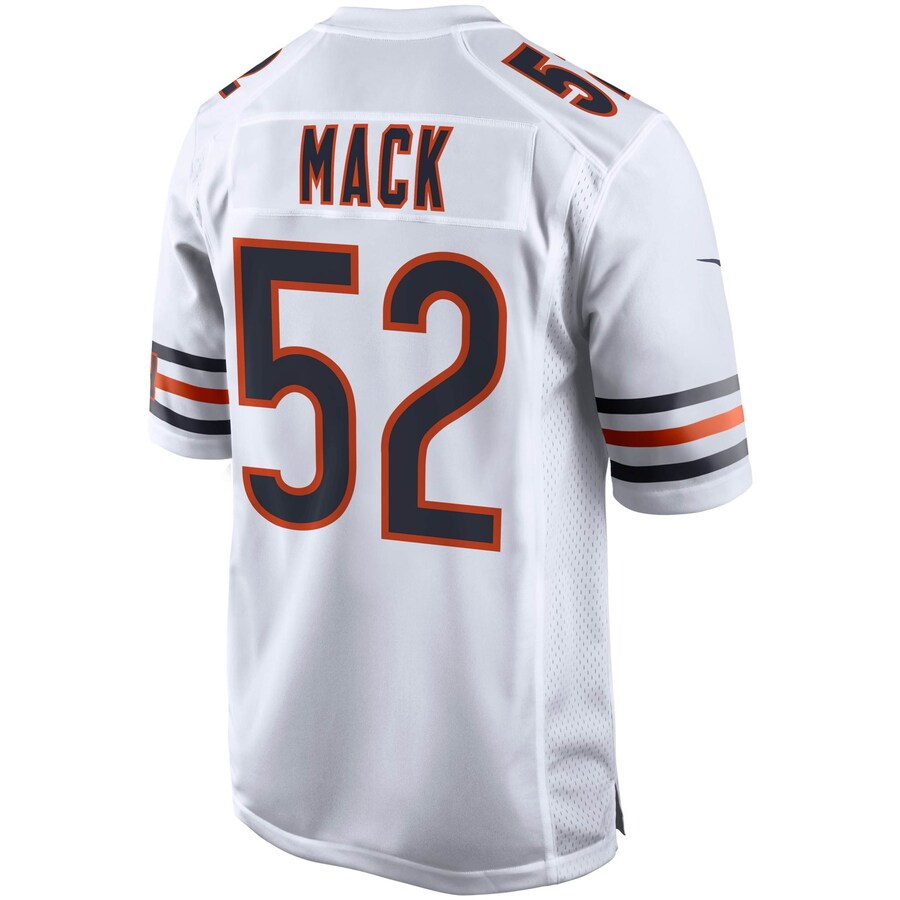 Chicago Bears Khalil Mack 100th Season NFL jersey front view