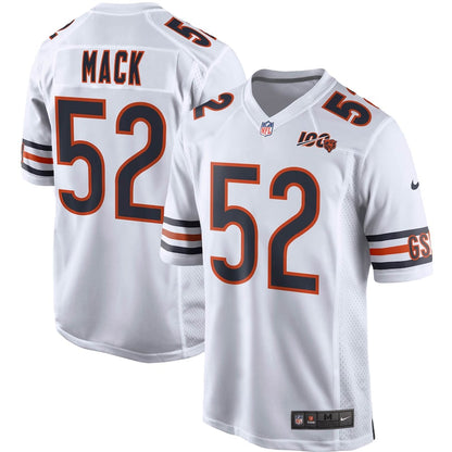 Chicago Bears Khalil Mack 100th Season NFL jersey front view