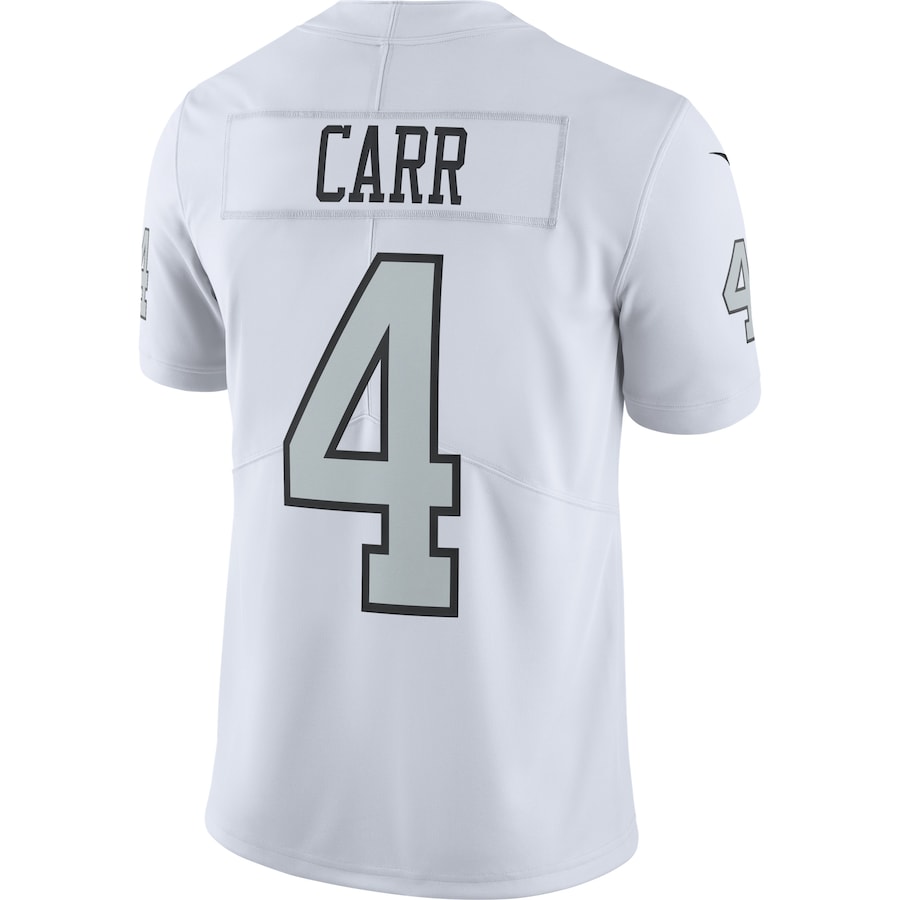 Las Vegas Raiders Derek Carr NFL jersey front view
