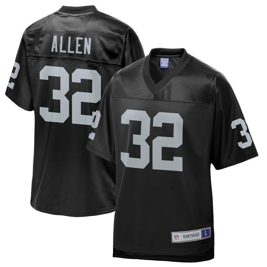 Las Vegas Raiders Marcus Allen NFL jersey front view