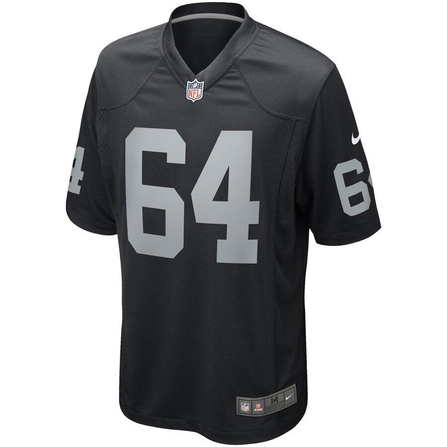 Las Vegas Raiders Richie Incognito NFL jersey front view