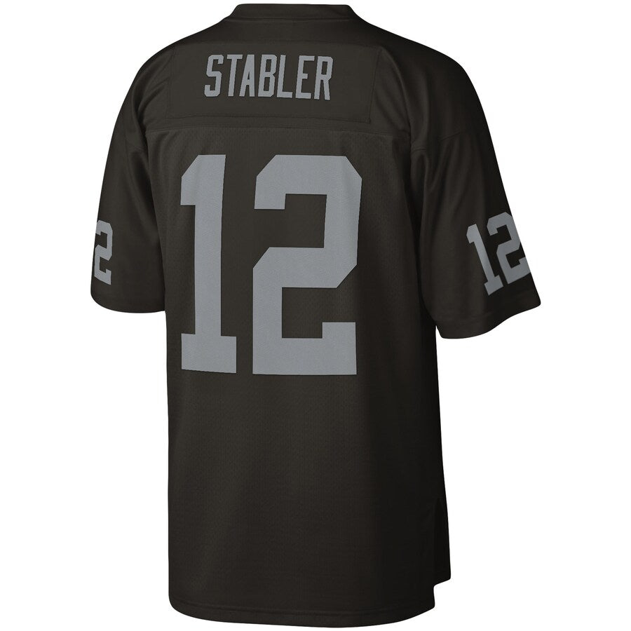 Las Vegas Raiders Ken Stabler Legacy NFL jersey front view