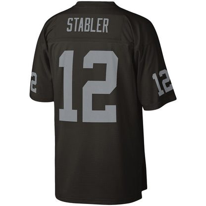 Las Vegas Raiders Ken Stabler Legacy NFL jersey front view