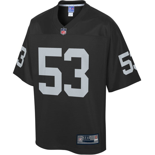Las Vegas Raiders Quentin Poling Big Tall NFL jersey front view