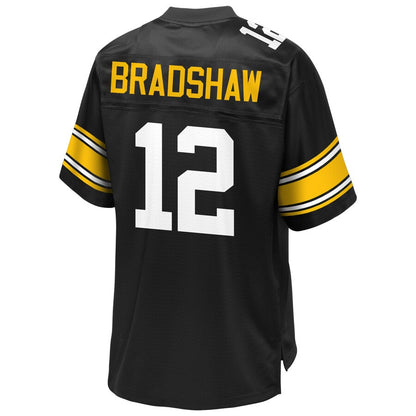 Pittsburgh Steelers Terry Bradshaw NFL jersey front view