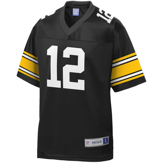Pittsburgh Steelers Terry Bradshaw NFL jersey front view
