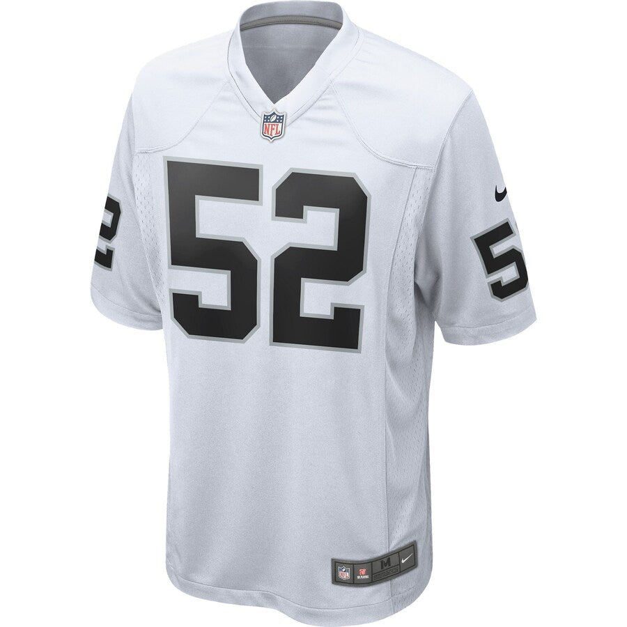 Las Vegas Raiders S Khalil Mack NFL jersey front view