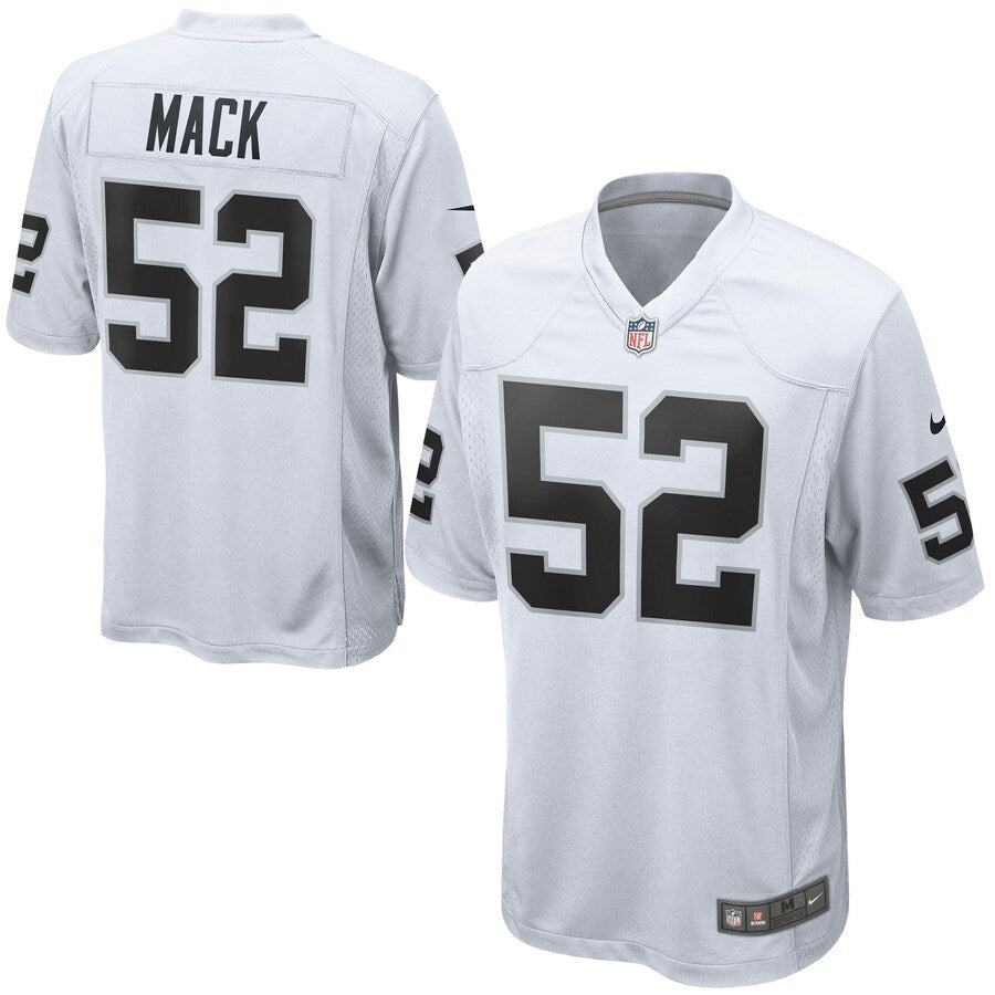 Las Vegas Raiders S Khalil Mack NFL jersey front view