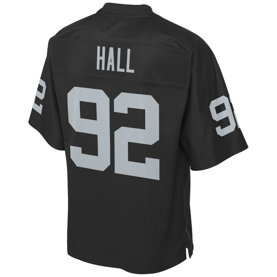 Las Vegas Raiders Pj Hall Big Tall NFL jersey front view