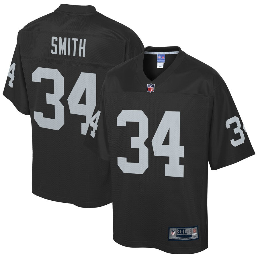 Las Vegas Raiders Rod Smith Big Tall NFL jersey front view