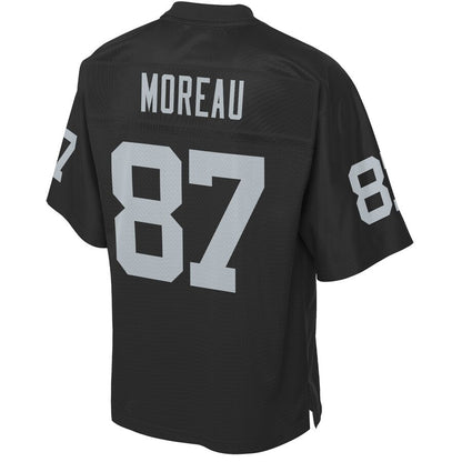 Las Vegas Raiders Foster Moreau Big Tall NFL jersey front view