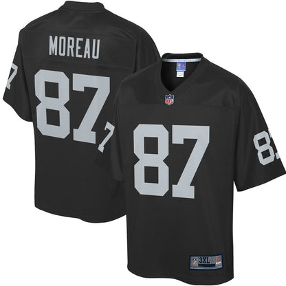 Las Vegas Raiders Foster Moreau Big Tall NFL jersey front view