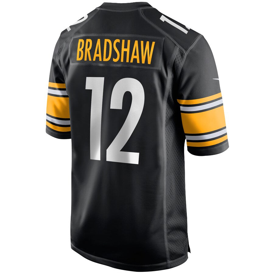 Pittsburgh Steelers Terry Bradshaw NFL jersey front view