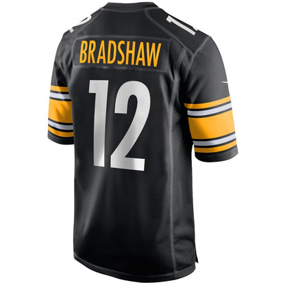 Pittsburgh Steelers Terry Bradshaw NFL jersey front view