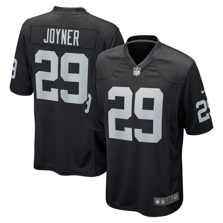 Las Vegas Raiders Lamarcus Joyner NFL jersey front view