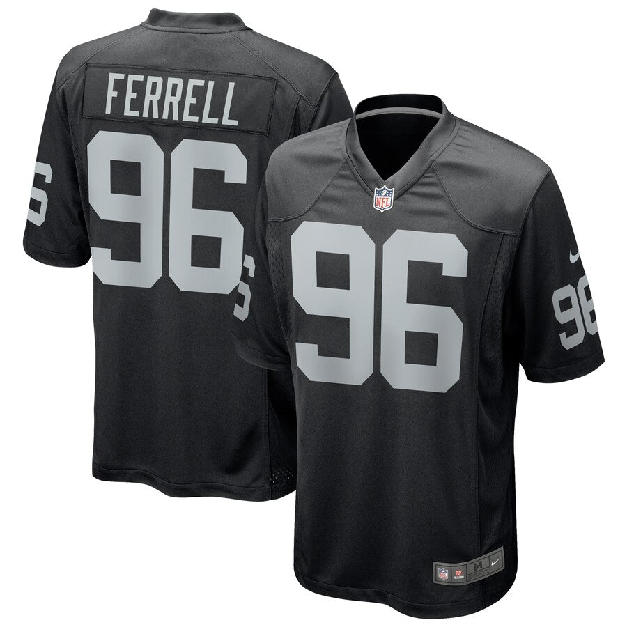 Las Vegas Raiders Clelin Ferrell NFL jersey front view