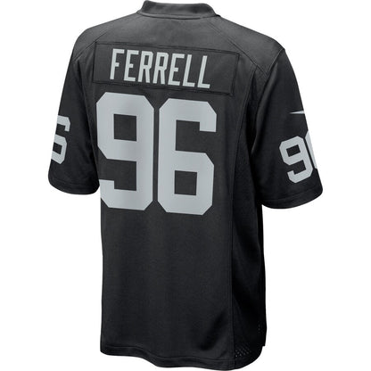 Las Vegas Raiders Clelin Ferrell NFL jersey front view