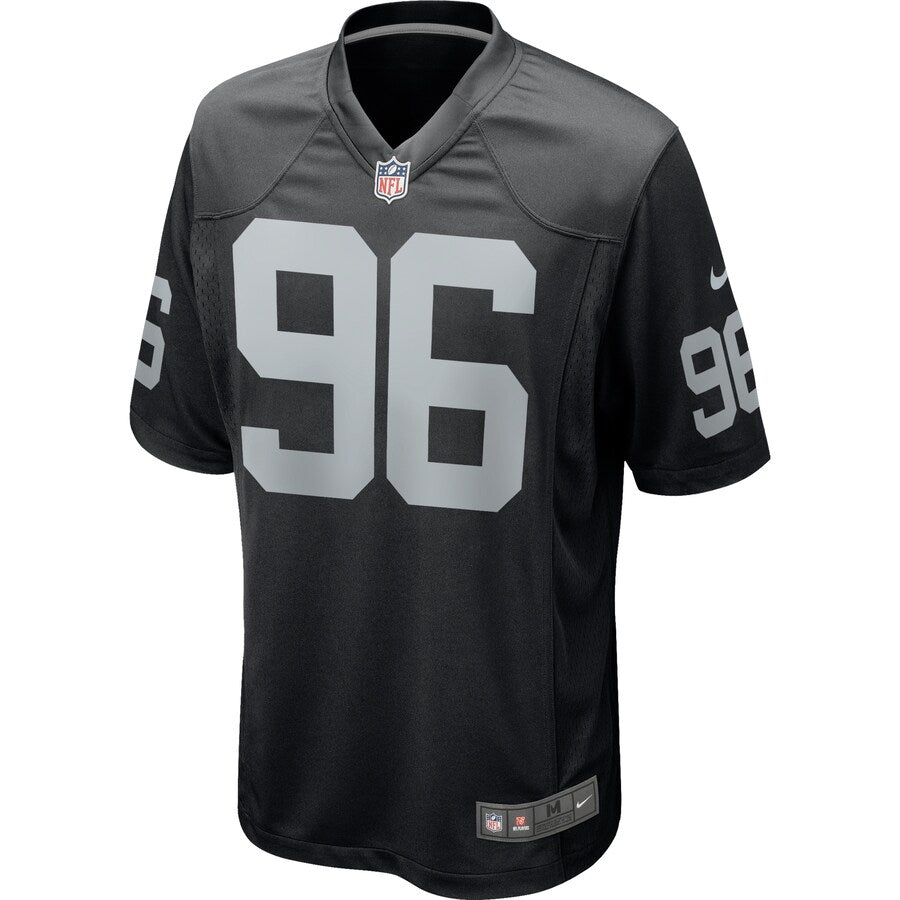 Las Vegas Raiders Clelin Ferrell NFL jersey front view