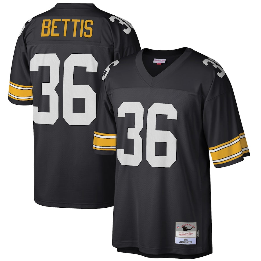 Pittsburgh Steelers Jerome Bettis Big Tall NFL jersey front view