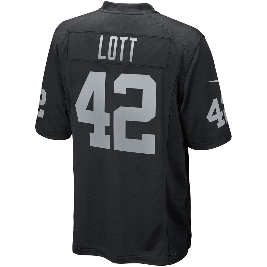 Las Vegas Raiders Ronnie Lott NFL jersey front view