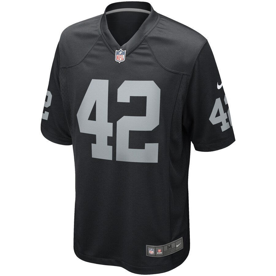 Las Vegas Raiders Ronnie Lott NFL jersey front view