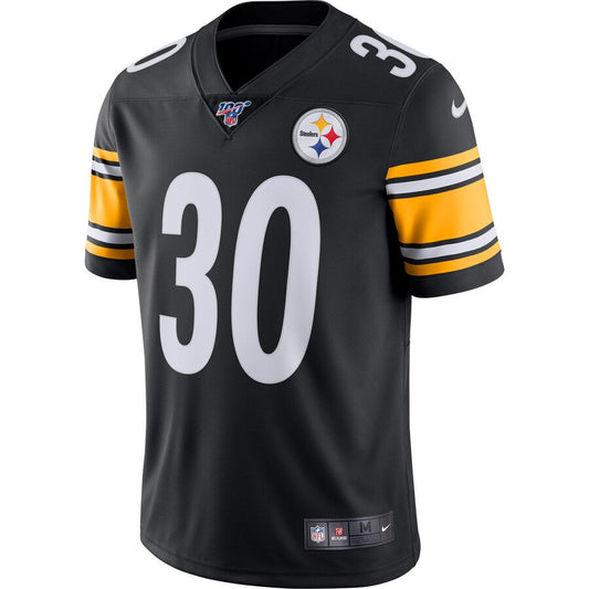 Pittsburgh Steelers James Conner 100 NFL jersey front view