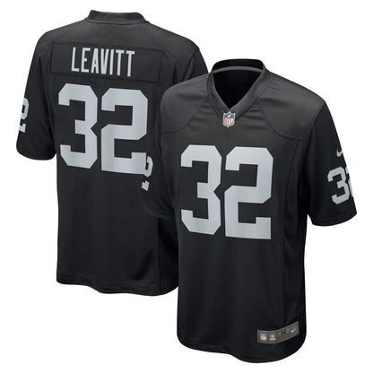 Las Vegas Raiders Dallin Leavitt NFL jersey front view