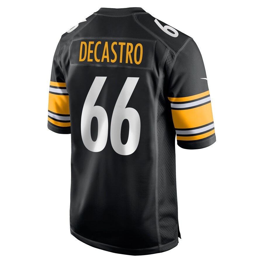 Pittsburgh Steelers David Decastro NFL jersey front view