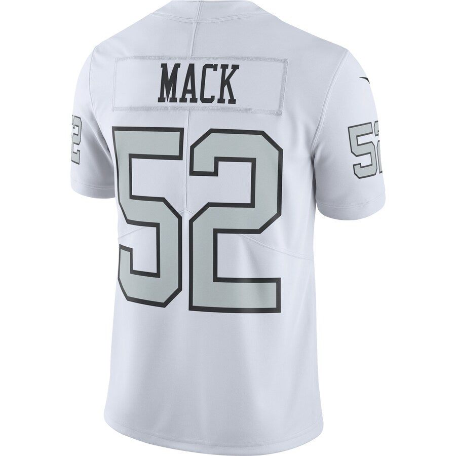 Las Vegas Raiders Khalil Mack NFL jersey front view