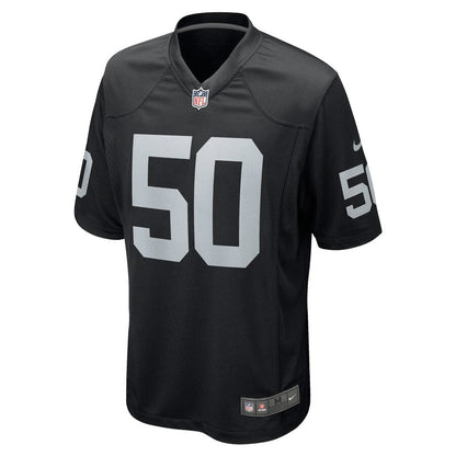 Las Vegas Raiders Nicholas Morrow NFL jersey front view