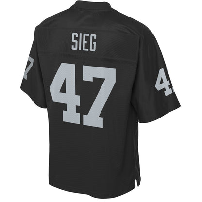 Dallas Cowboys Trent Sieg Big Tall NFL jersey front view