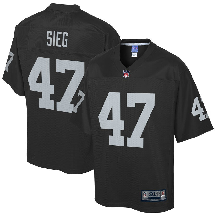 Dallas Cowboys Trent Sieg Big Tall NFL jersey front view