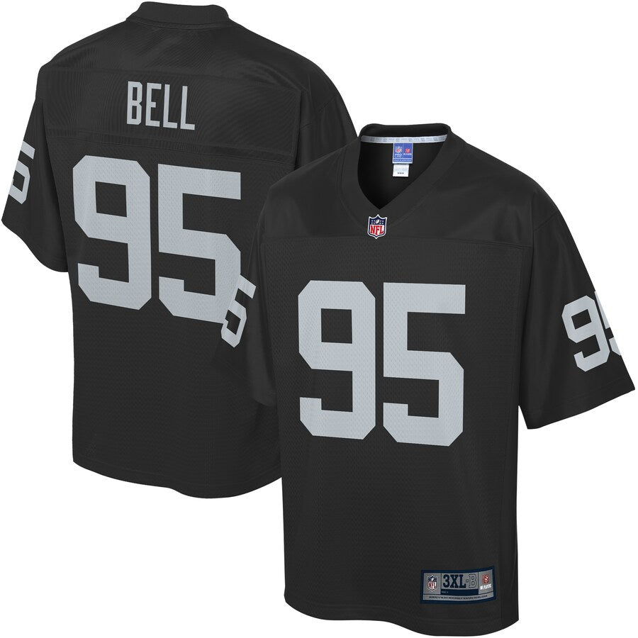 Las Vegas Raiders Quinton Bell Big Tall NFL jersey front view
