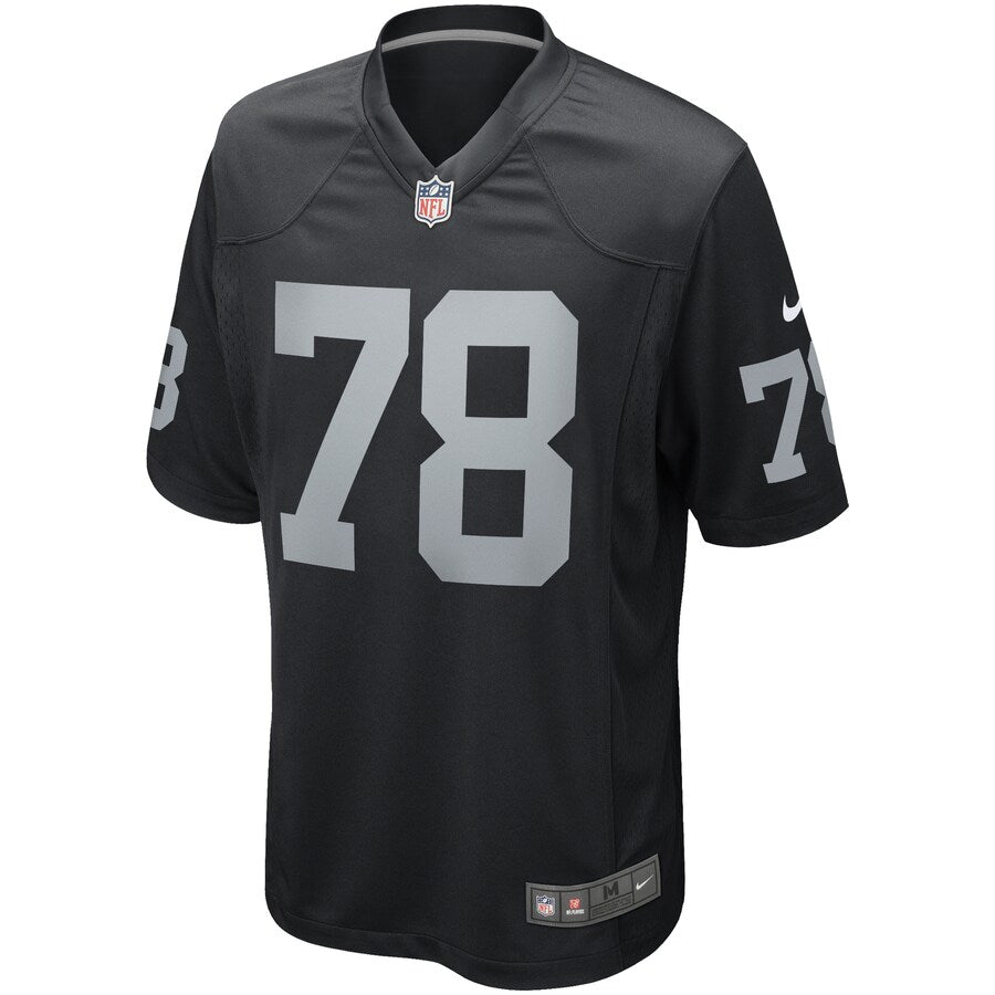 Las Vegas Raiders Art Shell NFL jersey front view