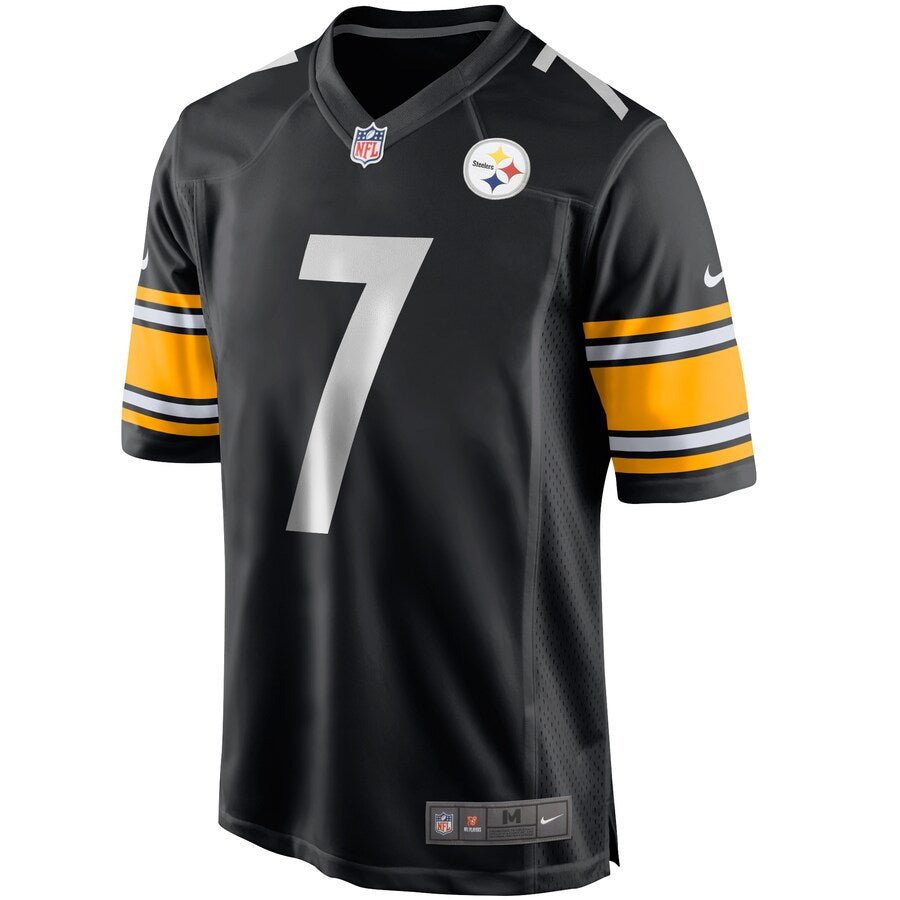 Pittsburgh Steelers Ben Roethlisberger NFL jersey front view