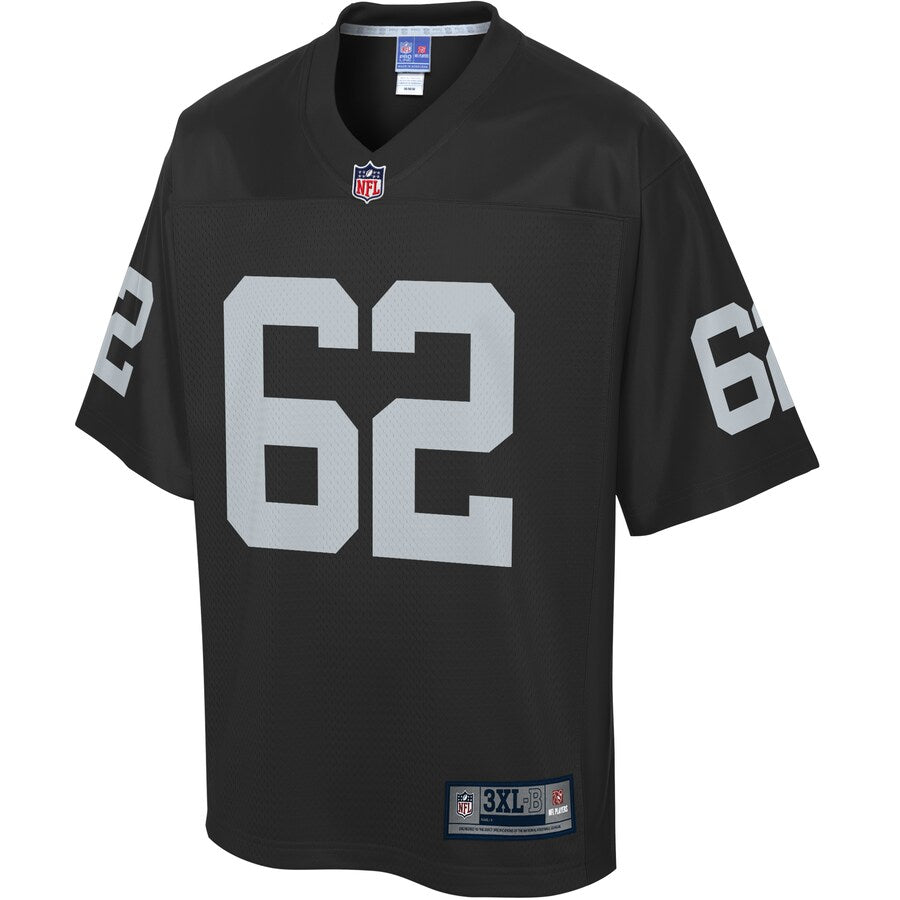 Las Vegas Raiders Cameron Hunt Big Tall NFL jersey front view