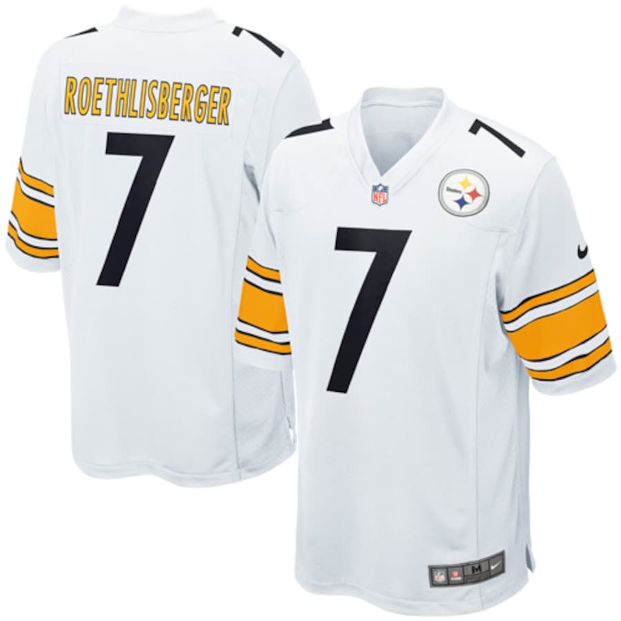 Pittsburgh Steelers S Ben Roethlisberger NFL jersey front view