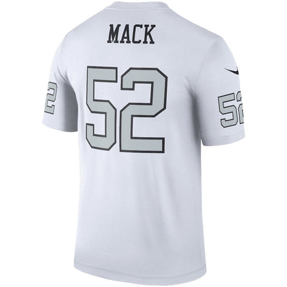 Las Vegas Raiders Khalil Mack Legend NFL jersey front view