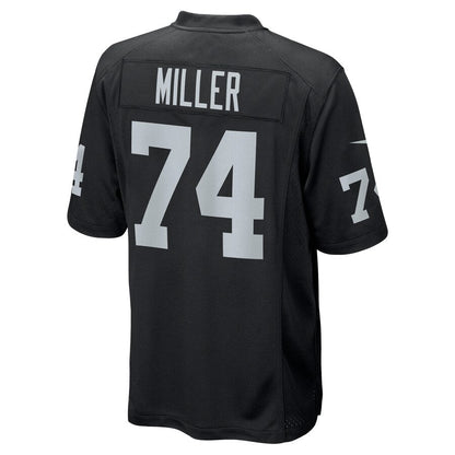 LV KM Black Game Jersey rtj football 5718