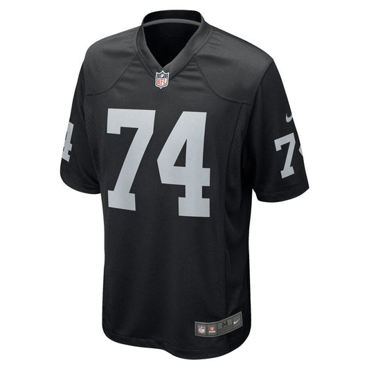 LV KM Black Game Jersey rtj football 5718