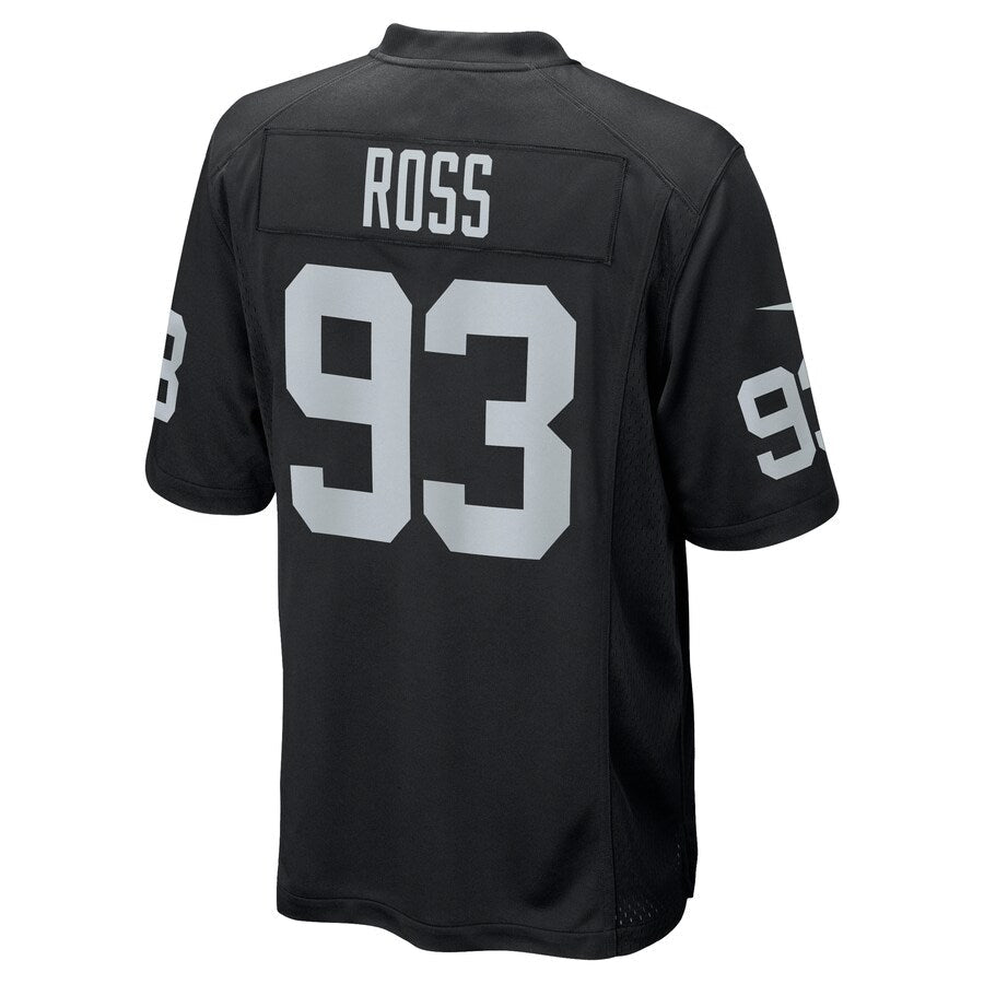 LV DR Black Game Jersey rtj football 5726