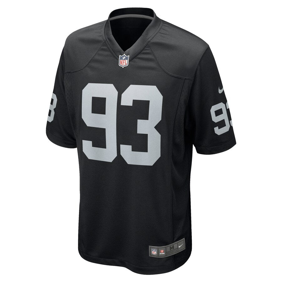 LV DR Black Game Jersey rtj football 5726