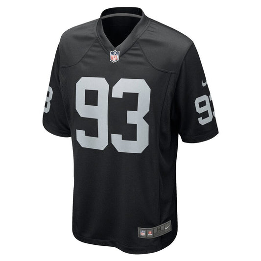 LV DR Black Game Jersey rtj football 5726